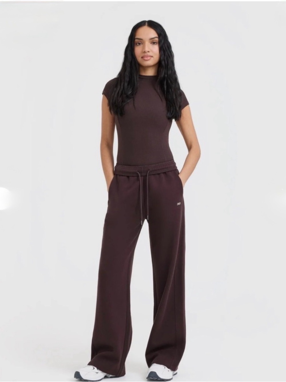 Oner Active Foundations Straight Leg Sweatpants Plum Brown